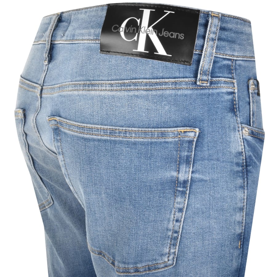 Calvin Klein Jeans Slim Fit Mid Wash Jeans Blue
